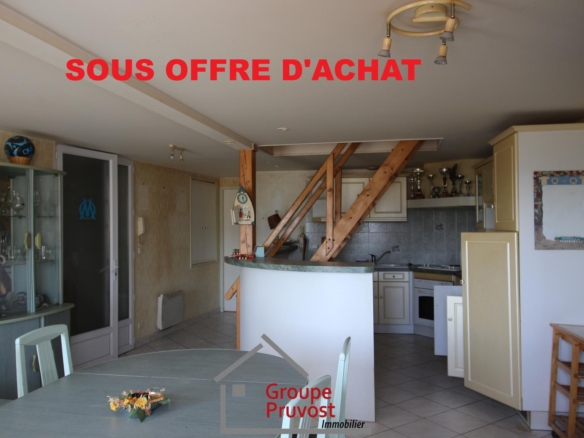 Immeuble de  2 appartements