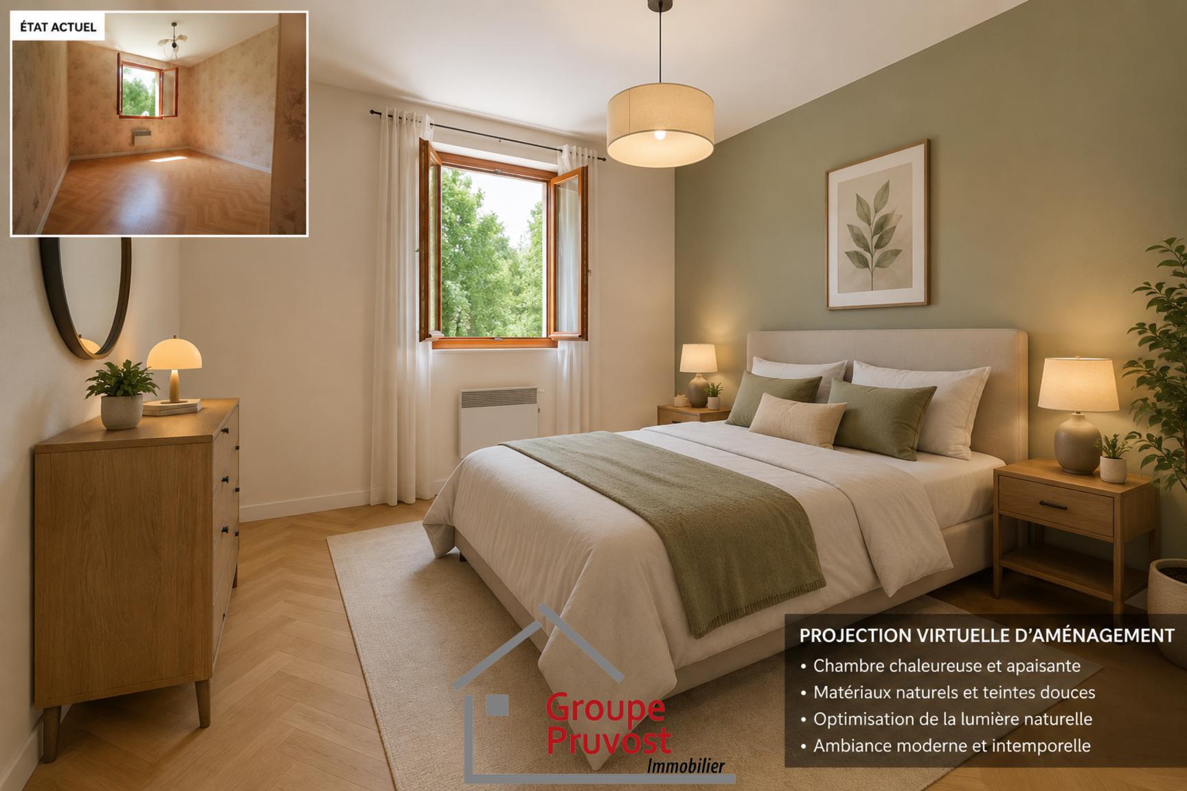 Maison plain-pied 70m² avec garage