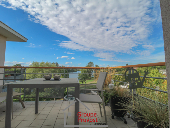 Appartement 136m² vue Saône